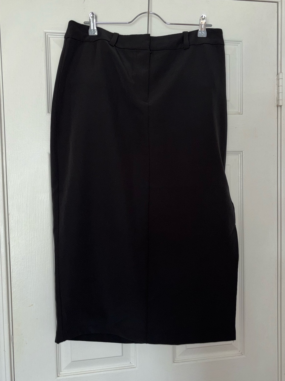 New York & Company Black Trouser Style Skirt